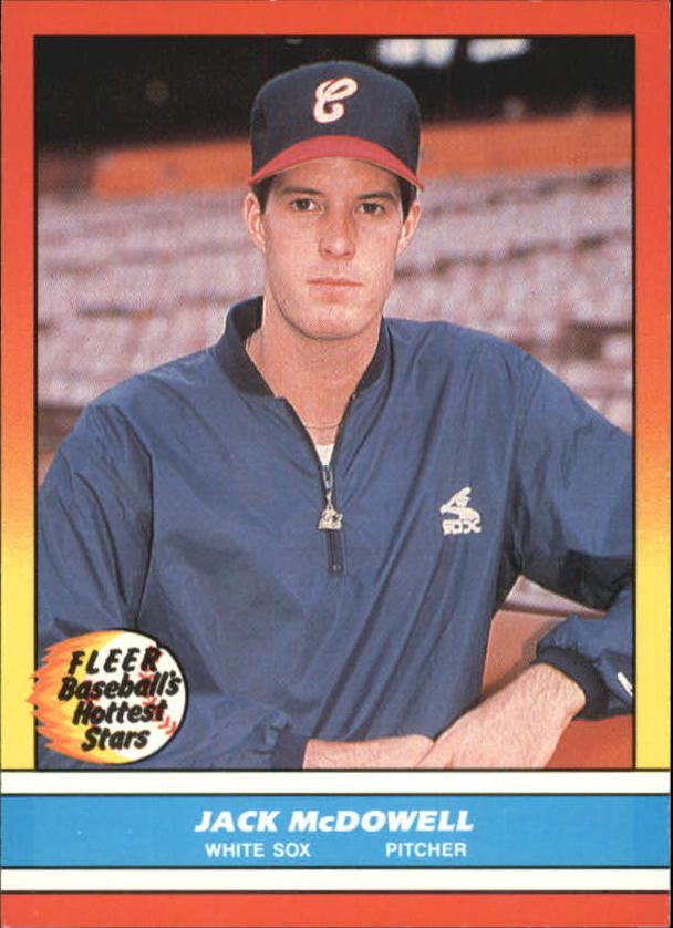 1988 Fleer Hottest Stars Baseball Cards        025      Jack McDowell